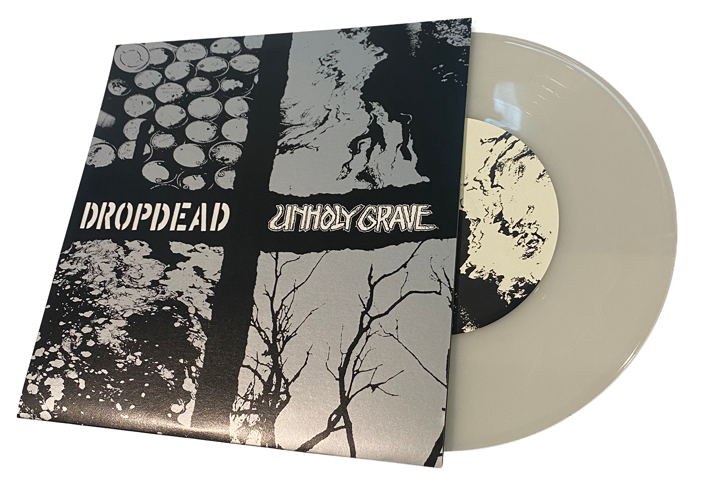Dropdead / Unholy Grave Split 7"