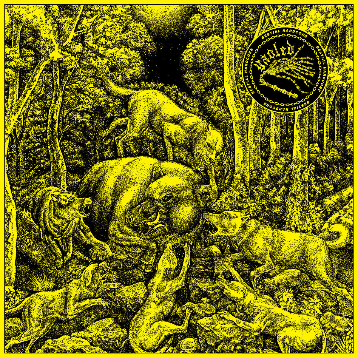 Gaoled - Bestial Hardcore 12"